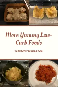 Looking for more low-carb food options? Read on as I try out a few more, healthier recipes.