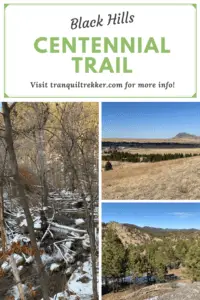 Whether you're planning a full thru-hike, you just want a fun day of hiking through the Black Hills or you're a local who is slowly working towards your goal of hiking the entire Centennial Trail (in small portions), this list is for you!